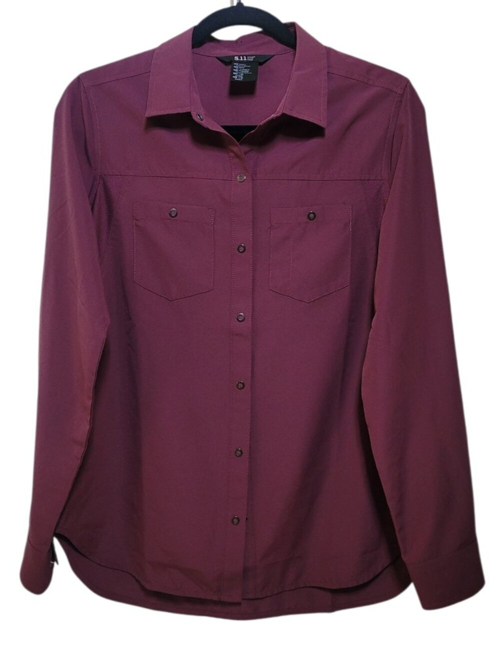 5.11 Tactical Marksman Long Sleeve Shirt Womens Small Purple Outdoors Utility